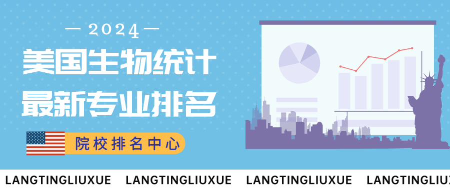 院校排名中心丨最新！美國(guó)生(shēng)物(wù)統計學專業(yè)排名